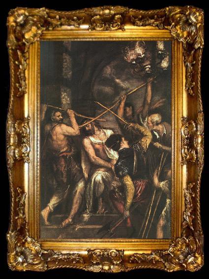 framed   Titian Crowning with Thorns, ta009-2
